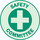 Brady Hard Hat Label 102024 - Green on Silver - 01113