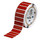 Brady THTEP-172-593-.5RD Die-Cut Printer Label Roll - 1.77 in x 0.59 in - Polyester - Red - B-593 - 64419