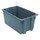 Akro-Mils 35185 Stackable Tote - 0.76 ft, 5.69 gal - Gray - 18 in x 11 in x 9 in - 35185 GREY