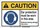 Brady B-869 Polypropylene Rectangle White Safety Awareness Label - 14 in Width x 10 in Height - 145759