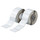 Brady THTEP-177-593-.5 Die-Cut Printer Label Roll - 3 in x 2 1/2 in - Polyester - White - B-593 - 64454