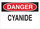 Brady B-120 Fiberglass Reinforced Polyester Rectangle White Chemical Warning Sign - 14 in Width x 10 in Height - 72428