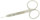 Excelta Two Star 289 Short Curved Fine Blade Scissor - 3 1/4 in - EXCELTA 289