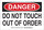 Brady B-302 Polyester Rectangle White Equipment Safety Sign - 14 in Width x 10 in Height - Laminated - 127835