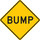 Brady B-959 Aluminum Diamond Yellow Stop Signs, Traffic Control Signs & Banners Sign - 30 in Width x 30 in Height - Reflective - 113293