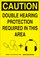 Brady B-120 Fiberglass Reinforced Polyester Rectangle Yellow PPE Sign - 7 in Width x 10 in Height - 105730