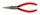 Xcelite by Weller Steel Serrated Needle Nose Straight Needle Nose Gripping Pliers - 6 in Length - Foam Cushion Grip - 51NCG