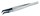 Lindstrom Anti-Magnetic Tweezers - Plastic Angled Tip - 0.5 mm Tip Width - 125 mm Length - 0.5 mm Thick - 246CFR-SA