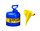 Justrite Safety Can 7120310 - Blue - 14004