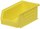 Akro-Mils Akrobin 10 lb Yellow Industrial Grade Polymer Hanging / Stacking Storage Bin - 7 3/8 in Length - 4 1/8 in Width - 3 in Height - 1 Compartments - 30220 YELLOW
