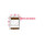 Brady WML-717-292-BR Die-Cut Printer Label Roll - 1.5 in x 4 in - Vinyl - Brown / Clear - B-292 - 16445