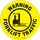 Brady Toughstripe B-534 Polyester Circle Yellow Truck & Forklift Warehouse Traffic Sign - 17 in Width x 17 in Height - Laminated - 104512