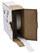 Brady BPTL-19-498 Die-Cut Printer Label Roll - 1 in x 1 in - Vinyl - White - B-498 - 62652