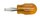 Xcelite by Weller 1/4 in Slotted S141 Screwdriver - Chrome Vanadium Steel - 3 1/4 in - 48585