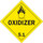Brady B-120 Fiberglass Reinforced Polyester Square Yellow Truck Placards Sign - 10 3/4 in Width x 10 3/4 in Height - 63428