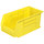 Akro-Mils Akrobin 30 lb Yellow Industrial Grade Polymer Hanging / Stacking Storage Bin - 10 7/8 in Length - 5 1/2 in Width - 5 in Height - 1 Compartments - 30230 YELLOW
