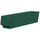 Akro-Mils Earthsaver 15 lb Hunter Green Shelf Storage Bin - 17 7/8 in Length - 4 1/8 in Width - 4 in Height - 1 Compartments - 30128RECY HUNTER GREEN