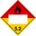 Brady B-120 Fiberglass Reinforced Polyester Square Yellow Truck Placards Sign - 10 3/4 in Width x 10 3/4 in Height - 60416