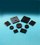 3M Dual Lock SJ3792 Black Fastening Automotive Tape - 31 mm Width x 25.4 mm Length - 5.08 mm Thick - 58391