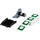Brady M71EP-169-593-GN Die-Cut Printer Label Roll - 1.8 in x 1.8 in - Polyester - Green - B-593 - 92804