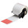 Brady PTL-34-427-RD Die-Cut Printer Label Roll - 1.5 in x 6 in - Vinyl - Clear / Red - B-427 - 18542