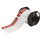 Brady ToughWash B30C-25-854-ANSIDA Printer Label Roll - 4 in x 6.25 in - Polyester - White, Red / White text - B-854 - 89788