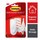 3M Command White Spring Clip - 3 in Length x 1.2 in Width - 70535