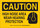 Brady B-401 Polystyrene Rectangle Yellow PPE Sign - 10 in Width x 7 in Height - 128563