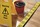 Meltblown Technologies Osmo Thirsty Sock Yellow w/Black Caution Sign Polypropylene/Cellulose/SAP 134 gal Flood Barrier - 8.26 in Width - 59.05 in Length - MELTBLOWN M001-U-FB5F-34