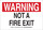 Brady B-401 Polystyrene Rectangle White Door Sign - 10 in Width x 7 in Height - 127105