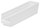 Akro-Mils 123 cu in White Industrial Grade Polymer Shelf Storage Bin - 17 7/8 in Length - 4 1/8 in Width - 4 in Height - 1 Compartments - 30128 WHITE