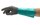 Ansell AlphaTec 58-535B Sea Green/Anthracite Grey 10 Supported Chemical-Resistant Glove - 14 in Length - Rough Finish - 13 mil Thick - 58-535B/SZ 10