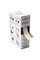 Brady BPTL-31-427 Die-Cut Printer Label Roll - 1 in x 1 1/2 in - Vinyl - Clear / White - B-427 - 18768