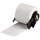 Brady PTL-31-427 Die-Cut Printer Label Roll - 1 in x 1 1/2 in - Vinyl - Clear / White - B-427 - 18428