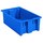Akro-Mils 35180 Stackable Tote - 0.5 ft, 3.7 gal - Blue - 18 in x 11 in x 6 in - 35180 BLUE