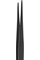 Excelta Forceps - Stainless Steel Straight Serrated Point Tip - 0.0475 in Tip Width - 6.375 in Length - JB-2