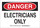 Brady B-555 Aluminum Rectangle White Electrical Safety Sign - 14 in Width x 10 in Height - 127011