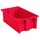 Akro-Mils 35180 Stackable Tote - 0.5 ft, 3.7 gal - Red - 18 in x 11 in x 6 in - 35180 RED