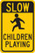 Brady B-401 Polystyrene Rectangle Pedestrian & Crosswalk Sign - 12 in Width x 18 in Height - 124435