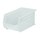 Akro-Mils Akrobin 60 lb Clear Industrial Grade Polymer Hanging / Stacking Storage Bin - 14 3/4 in Length - 8 1/4 in Width - 7 in Height - 1 Compartments - 30240SCLAR