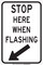 Brady B-401 Polystyrene Rectangle White Stop Signs, Traffic Control Signs & Banners Sign - 12 in Width x 18 in Height - 129460