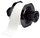Brady B33-139-461 Die-Cut Printer Label Roll - 1 in x 5.25 in - Polyester - Clear / White - B-461 - 96886
