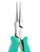 Excelta Two Star 2847D Needle Nose Gripping Pliers - 5 1/2 in - EXCELTA 2847D