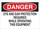 Brady B-302 Polyester Rectangle White Equipment Safety Sign - 10 in Width x 7 in Height - Laminated - 85985