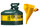Justrite Safety Can 7110410 - Green - 13996