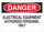 Brady B-120 Fiberglass Reinforced Polyester Rectangle White Electrical Safety Sign - 10 in Width x 7 in Height - 71543