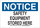 Brady B-302 Polyester Rectangle White Equipment Safety Sign - 14 in Width x 10 in Height - Laminated - 128909