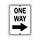 Brady B-959 Aluminum Rectangle White Stop Signs, Traffic Control Signs & Banners Sign - 18 in Width x 24 in Height - 94197