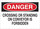 Brady B-302 Polyester Rectangle White Equipment Safety Sign - 10 in Width x 7 in Height - Laminated - 85101