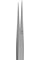 Excelta Forceps - Stainless Steel Straight Serrated Point Tip - 0.016 in Tip Width - 6.375 in Length - JS-2